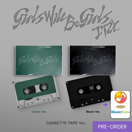 {PRE-ORDER} ITZY - 10th Mini Album [Girls Will Be Girls] (Cassette Tape Ver.) + MusicKorea Photocard